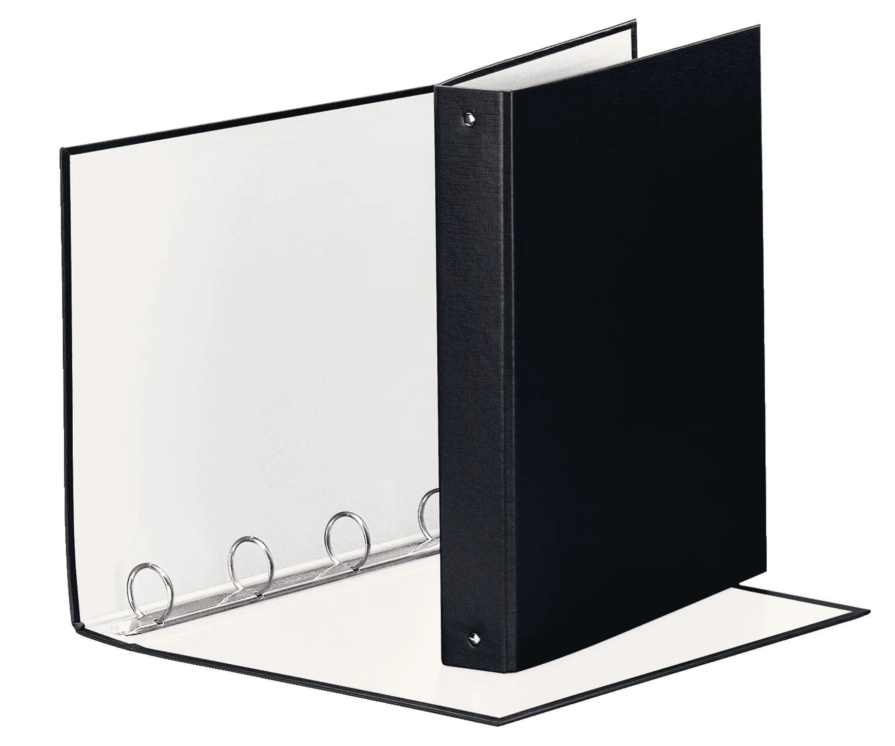 Raccoglitore Esselte Meeting 4 Anelli - Formato 22x30 Cm, Nero - Foto 8