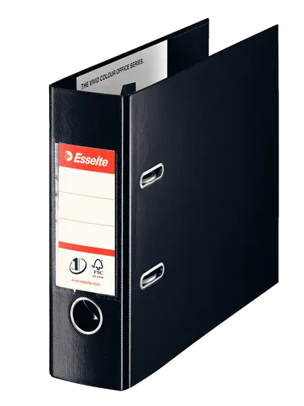 Brevordner Esselte No1 PP FSC® kabinet/75 mm