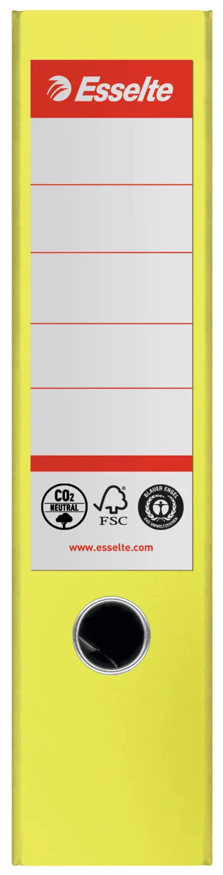 Esselte CO2-neutral brevordner No. 1, 100% genbrugskarton, FSC A4/75 mm