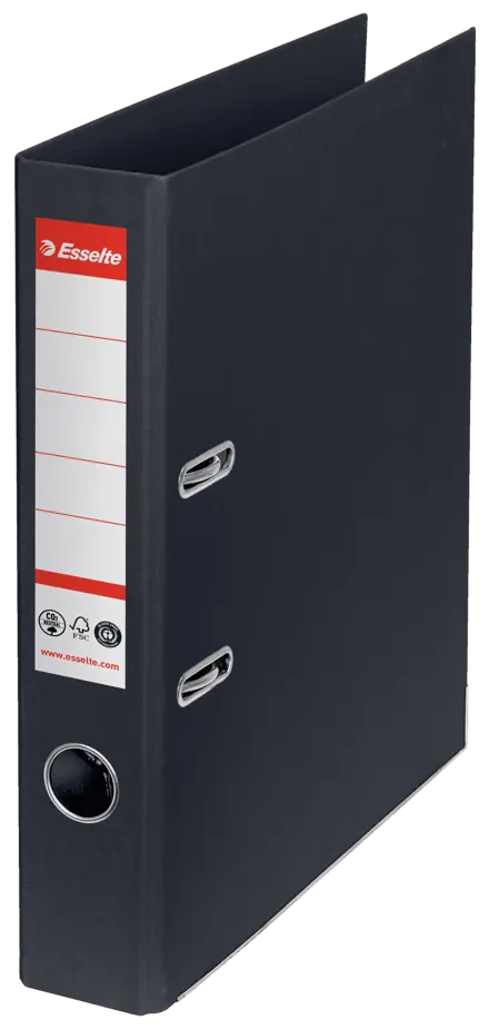 Esselte CO2-neutral brevordner No. 1, 100% genbrugskarton, FSC, A4/ 50 mm