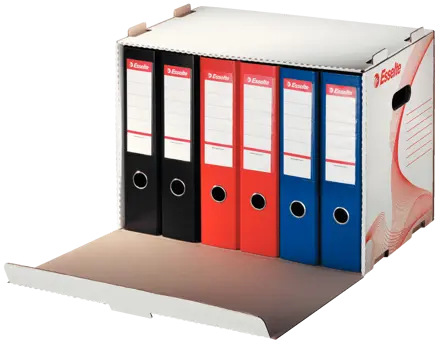 Esselte Standard archiváló- és szállítókonténer iratrendezők számára