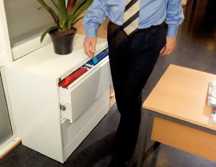 Side Filer Cabinets for A4 Suspension Files 4 Drawers