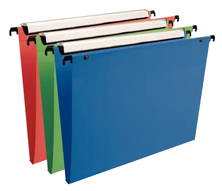 Dossier suspendu vertical tiroir Esselte VMG VisioPlus PP, fond 15, pack de 10
