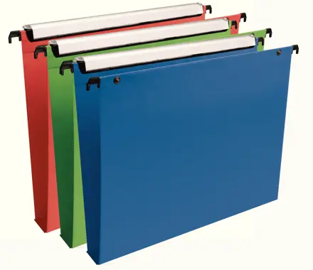 Dossier suspendu vertical tiroir Esselte VMG VisioPlus PP, fond 30, pack de 10