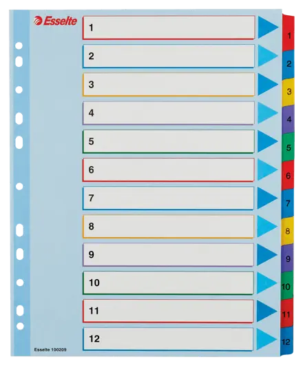 Register overskriv Esselte Mylar A4 maxi