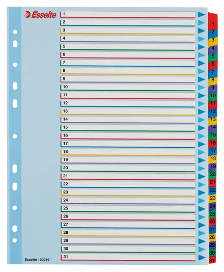 Register overskriv Esselte Mylar A4 maxi