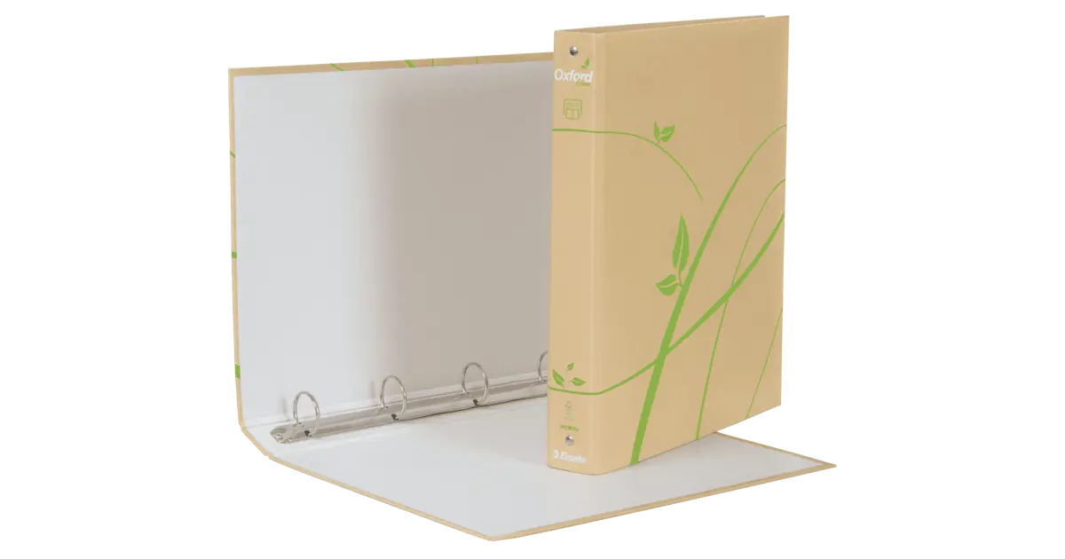 Raccoglitore Esselte Prestige 4 Anelli - Formato 22x30 Cm, Blu, Capienza 200 Fogli, Rivestimento In PVC - Foto 10