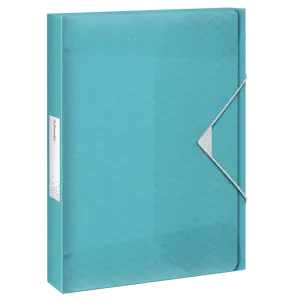 Leitz Uni-Box Plus Boîte De Classement Pour Dossiers Suspendus A4 - Polystyrène Bleu Esselte 19080035