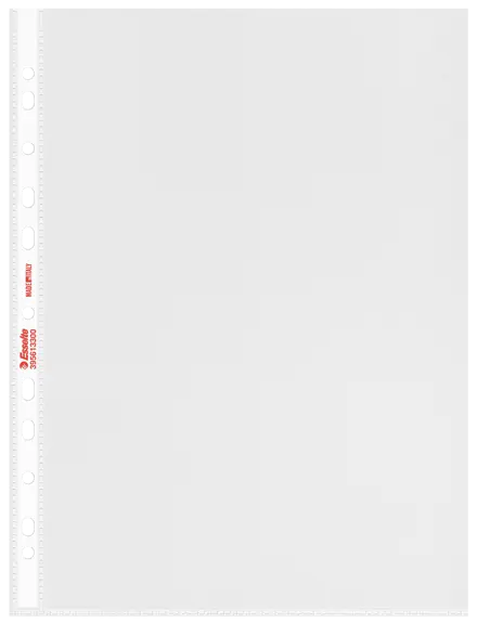 Buste perforate STANDARD - PPL antiriflesso - f.to A4 - conf.200 pz
