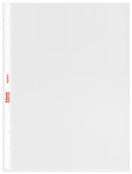 Buste perforate STANDARD - PPL antiriflesso - f.to 22 x 30 cm - conf.200 pz