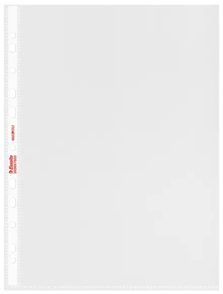 Buste perforate DELUXE - PPL antiriflesso - f.to 22 x 30 cm - conf.100 pz