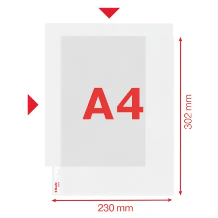 Lomme Esselte 85my A4