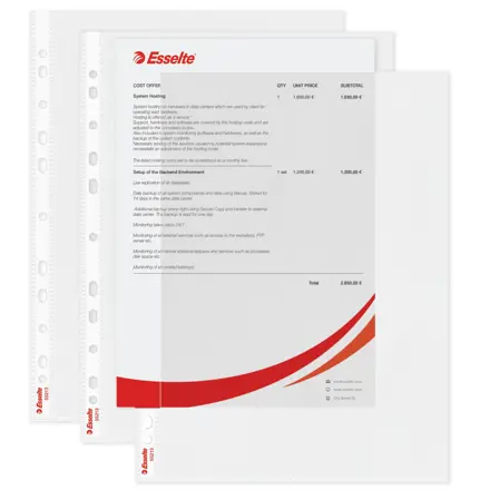 Lomme Esselte 85my A4