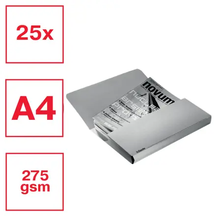 Esselte A4+ Manilla Document Wallets, Pack 25