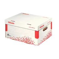 Scatola archivio e trasporto Speedbox Esselte - f.to A4 con coperchio integrato