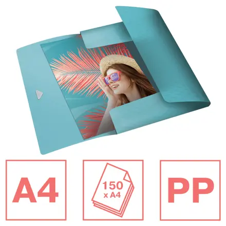 Carpeta de 3 solapas PP Esselte Colour'Breeze