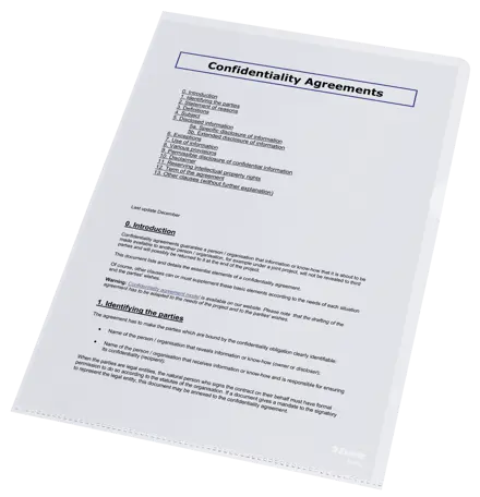 Folder Esselte 80my A4