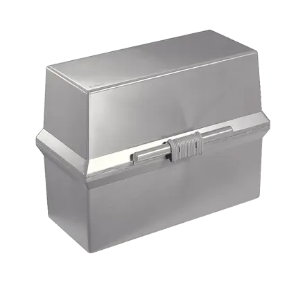 Arquivos de desktop da Esselte para 200 fichas a7 (7,4x10,5 cms). e n.1 (6,5x9,5 cms.)