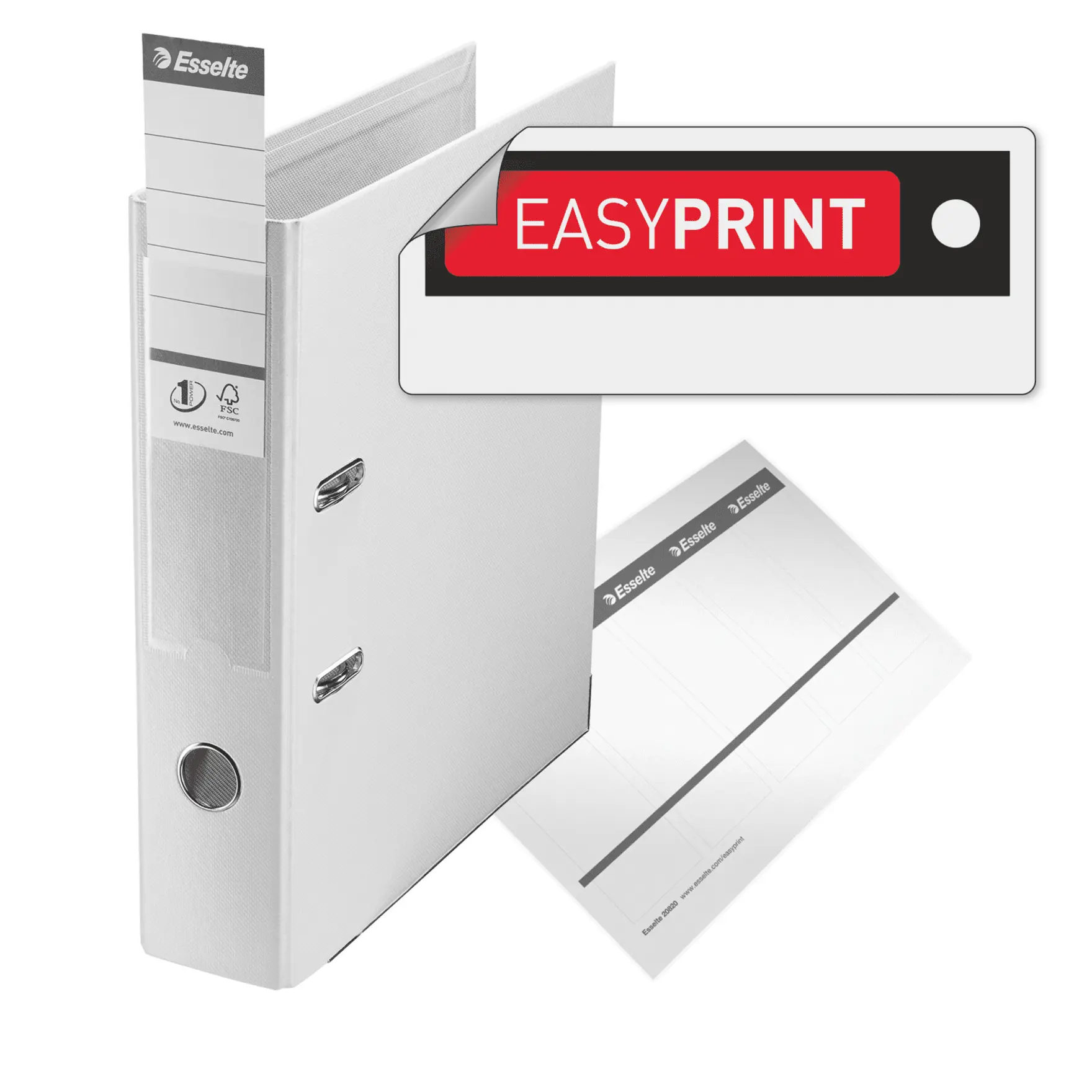 Esselte No.1 VIVIDA Lever Arch File PP ESSELTE
