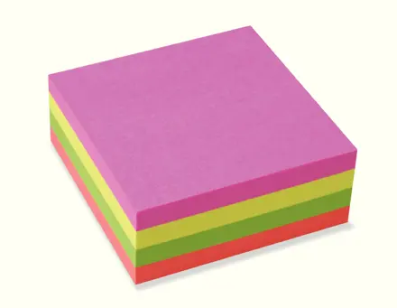 CONTACTA CUBO - 320 fg. - 75 x 75 mm