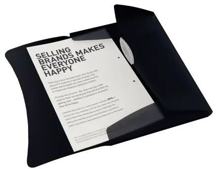3-klaffmapp Esselte Vivida PP A4