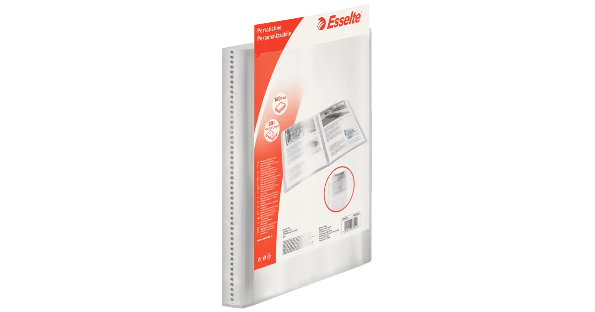 H&S Set 6 Portalistini A4 - Portalistino - Raccoglitore Documenti Con