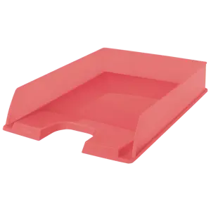 Esselte Colour'Breeze brevbakke - Transparent A4-brevbakke til brug i hjemmet eller på kontoret. Opbevaring af filer, mapper og papirarbejde. Frisk og moderne design.