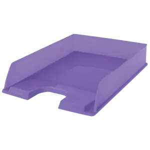 Esselte Colour'Breeze brevbakke - Transparent A4-brevbakke til brug i hjemmet eller på kontoret. Opbevaring af filer, mapper og papirarbejde. Frisk og moderne design.