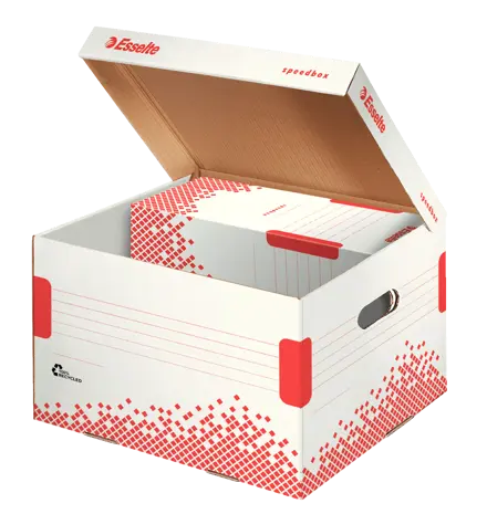 Arkiveske Esselte Speedbox FSC® Medium