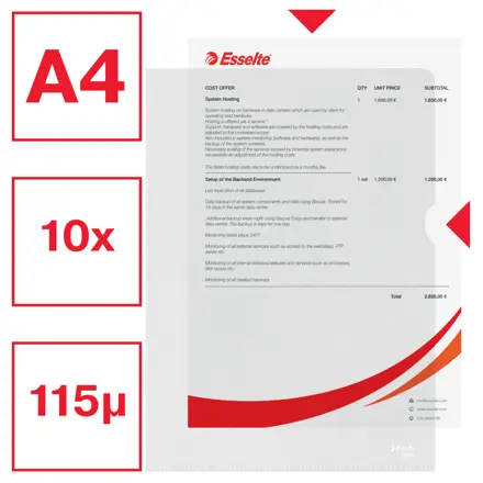 Esselte Quality Folder