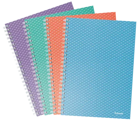 Cahier à spirale A5 Esselte Colour'Breeze, ligné