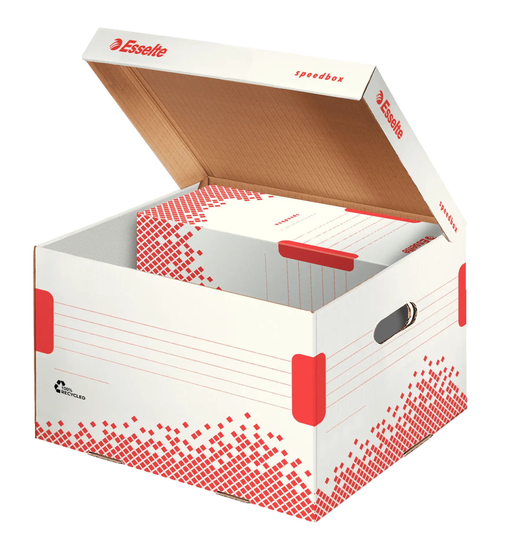 Scatole Archivio Esselte Speedbox | 20 Pezzi | Per Documenti A4 | Assemblaggio Automatico - Foto 12