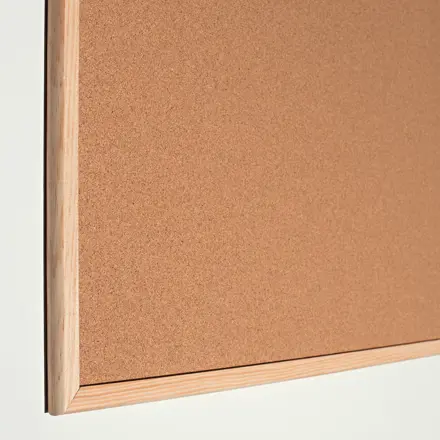 Esselte Standard Cork Noticeboard Wood frame 90x60cm