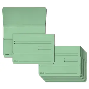 Dossier suspendu en carton manille Esselte - En carton 100% recyclé. Ange bleu. Couleurs pastel. Format A4/Folio.