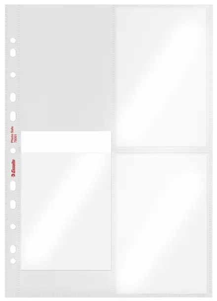 Fotolomme Esselte 80my 10x15 A4