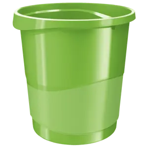 Waste bin Esselte Europost VIVIDA 14L - 14 litre capacity. Fresh standard colours. Unique squared design at base.