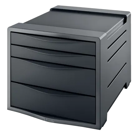 Cassettiera EUROPOST Esselte VIVIDA, standard, 4 cassetti