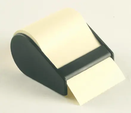 Besked-lapper Contacta Notes på rulle med dispenser 60mm x 10 m
