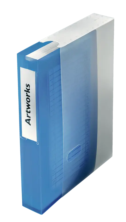 CD/DVD-opbevaringsbog Dataline til 48 stk.