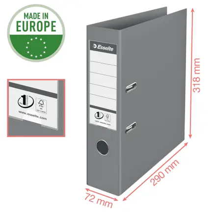 Esselte No.1 Colour'Breeze Lever Arch File PP