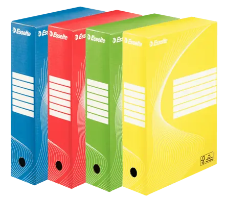 Arkistointilaatikko Esselte Vivida FSC® BOXY 100 mm 4/pss