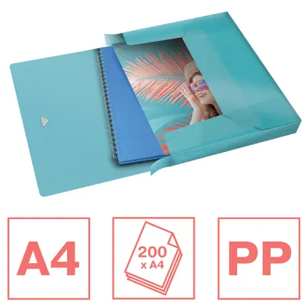 Esselte Colour'Breeze laatikkokansio PP A4 25mm