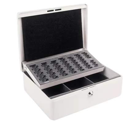Cofre para euros 90 x 230 x 299 mm.( altxprofxlar.)