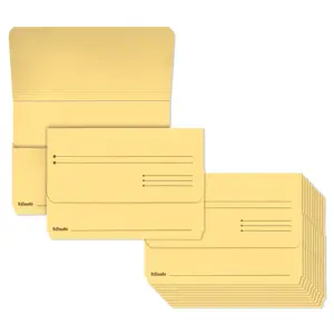 Dossier suspendu en carton manille Esselte - En carton 100% recyclé. Ange bleu. Couleurs pastel. Format A4/Folio.