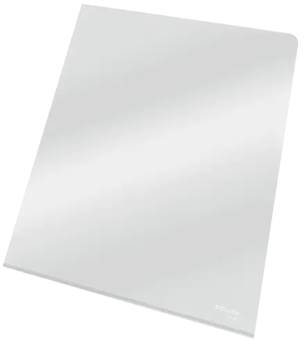 Buste "L" PVC Cristal Lucide - f.to A4 - conf.25 pz