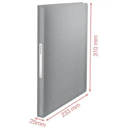 Esselte Colour'Breeze kokoojakansio PP 80 taskua