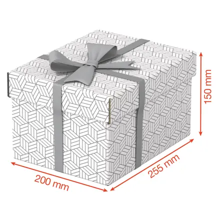 Esselte Scatola archivio per la casa e scatola regalo Small, Confezione 3 pz