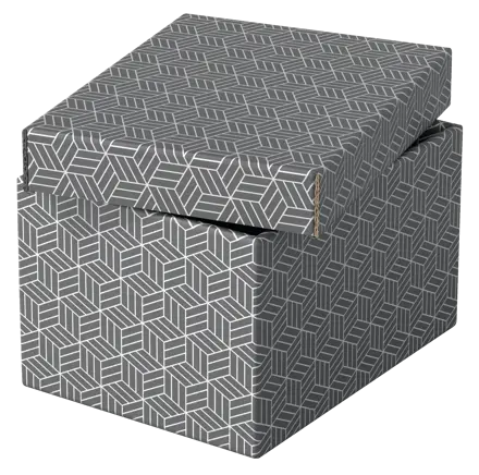 Boîte de rangement/cadeau pour la maison Esselte, petit format, lot de 3
