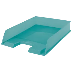 Esselte Colour'Breeze brevbakke - Transparent A4-brevbakke til brug i hjemmet eller på kontoret. Opbevaring af filer, mapper og papirarbejde. Frisk og moderne design.