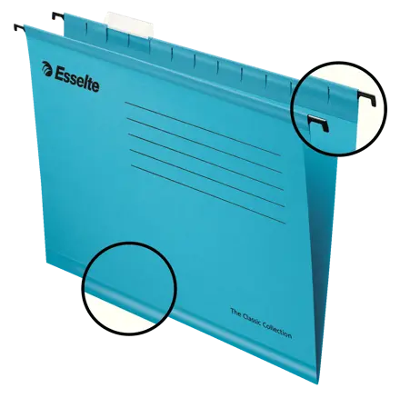 Hengemappe Esselte Classic Folio Pakke/25
